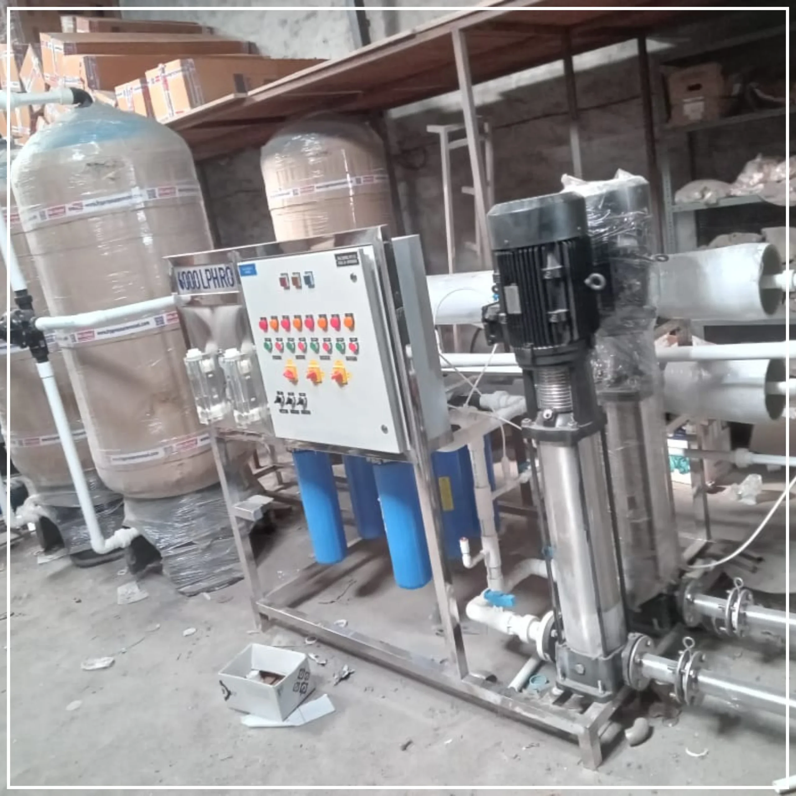 6000 LPH RO Plant