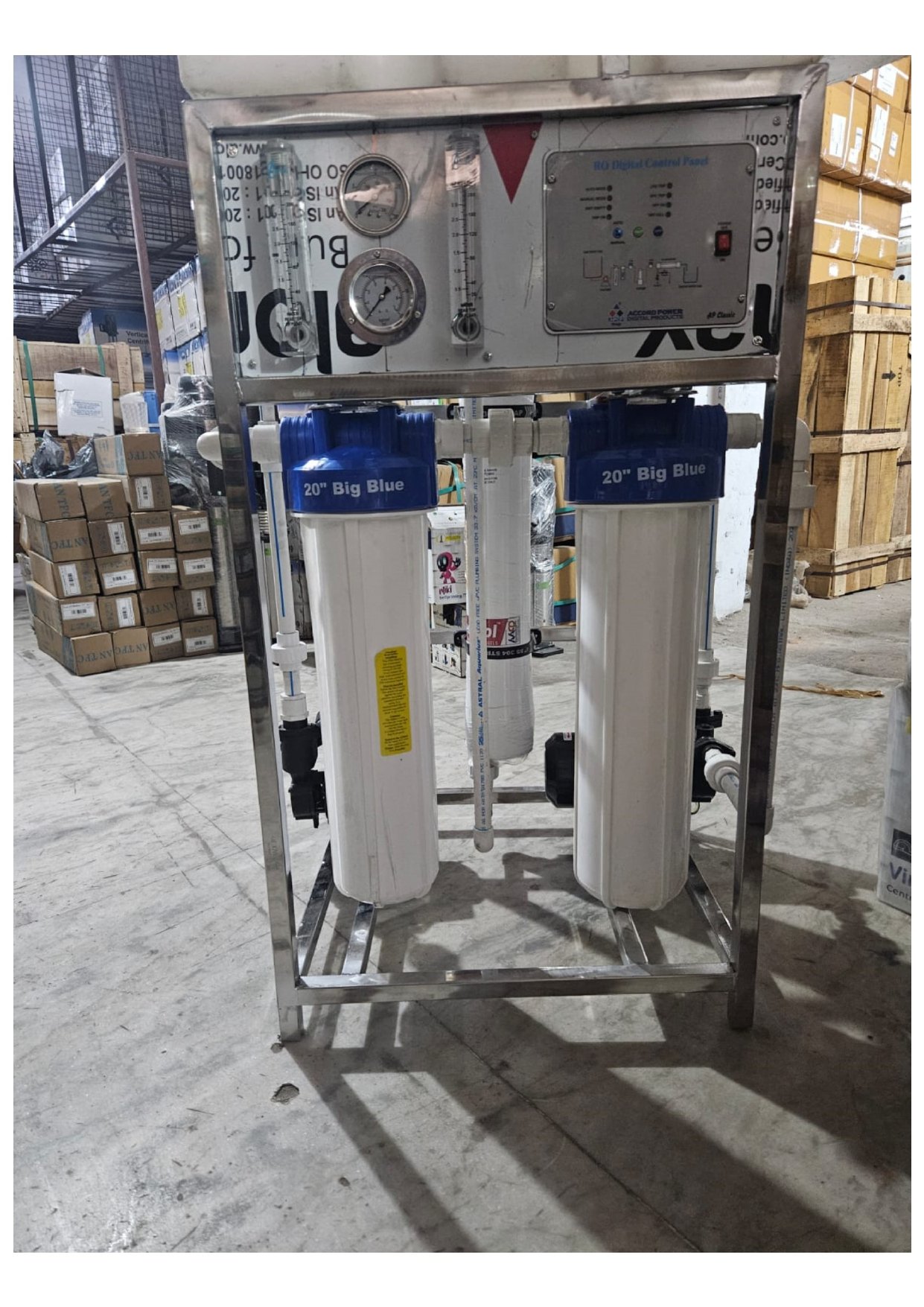 120 LPH RO PLANT - FRP
