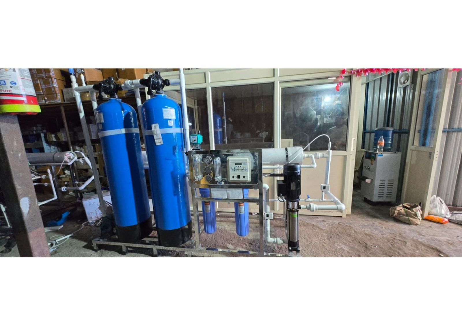 2000 LPH RO PLANT - FRP