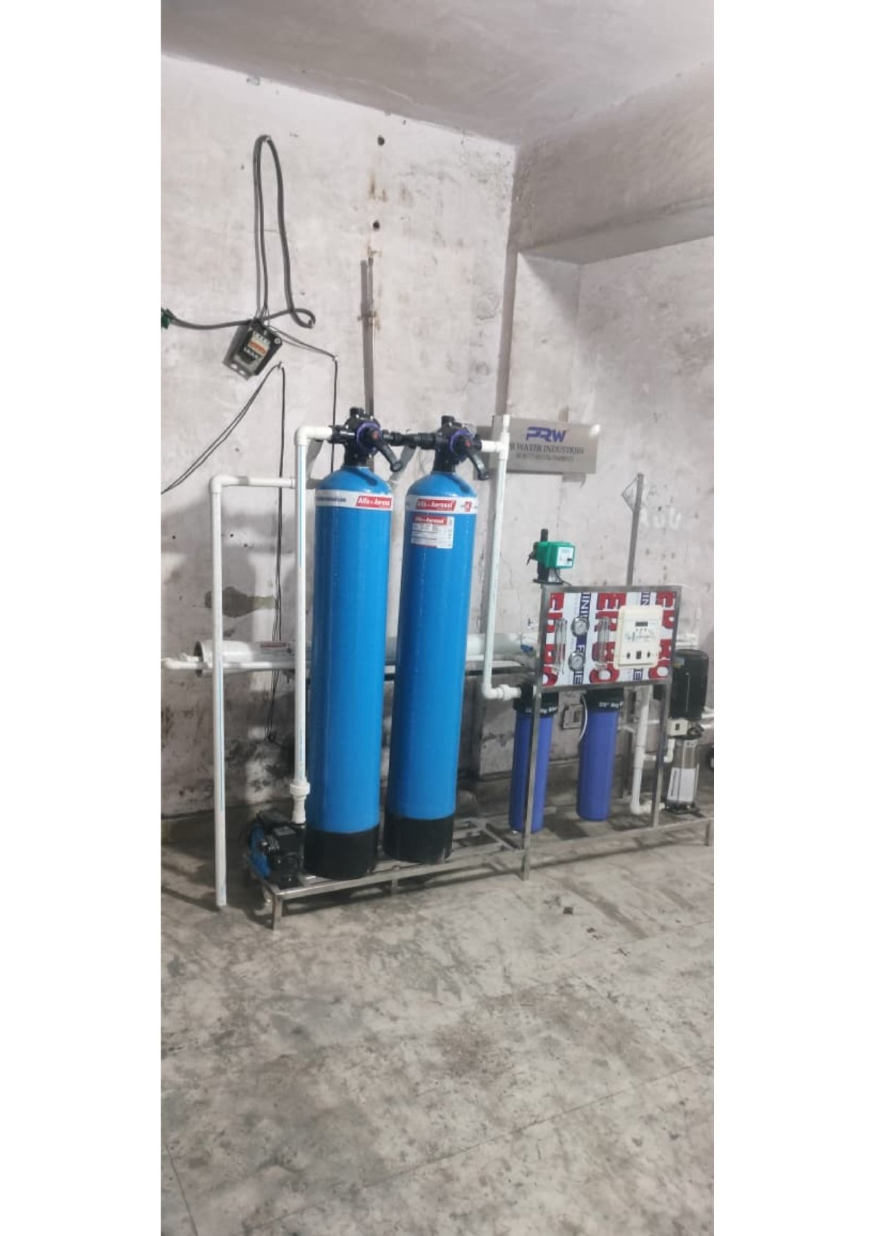 500 LPH RO PLANT - FRP